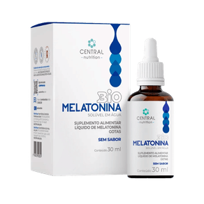 Bio melatonina- suplemento em capsulas da central nutrition